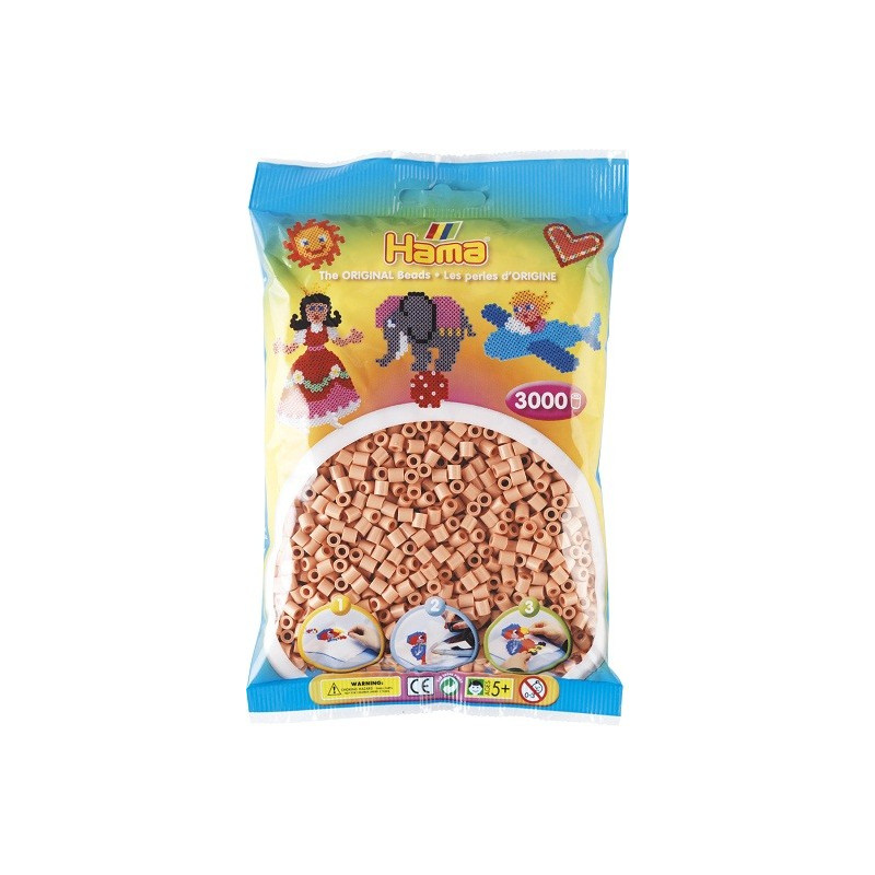 Hama Midi - koraliki różowe