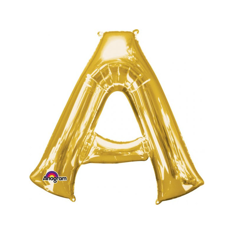 Balony Litery - Napis PARTY Złote od firmy Anagram