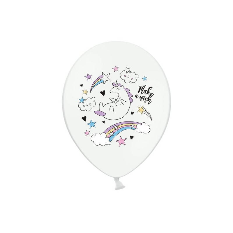 Balon lateksowy 30 cm - Biedronki, lateksowy