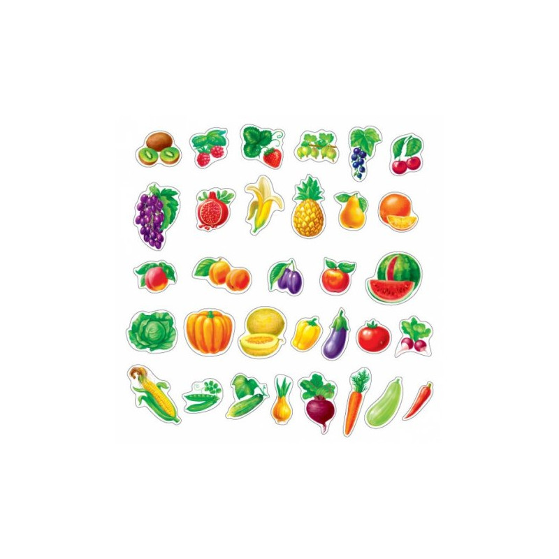 Piankowe magnesy Owoce i warzywa - Roter Kafer