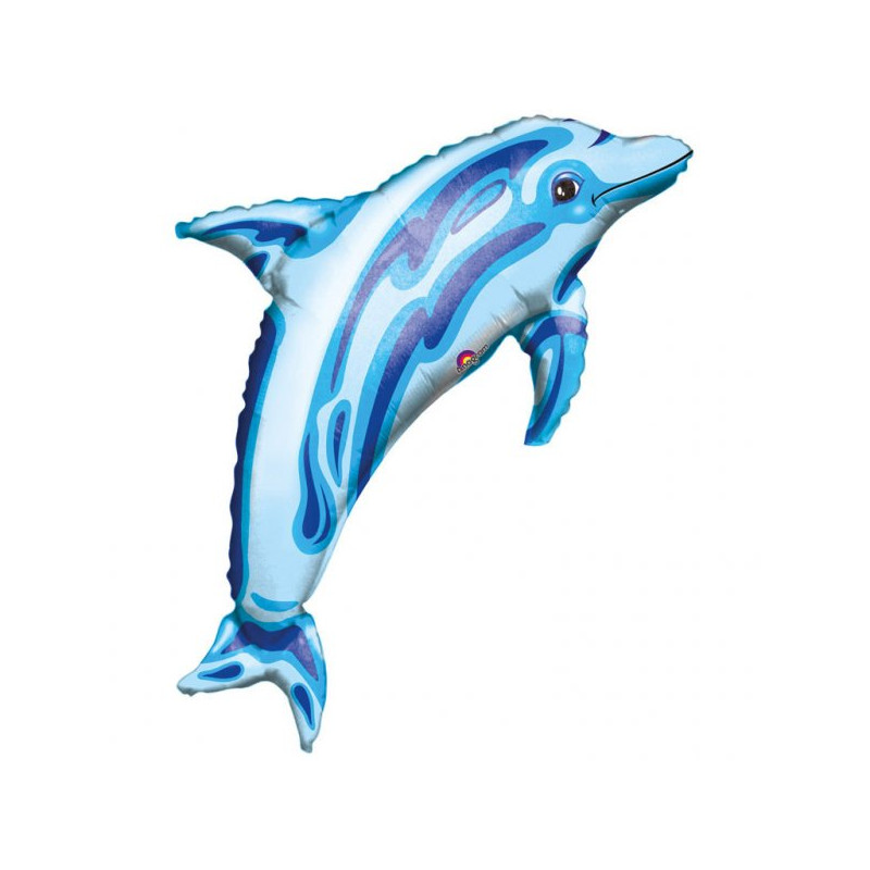 Balon foliowy DELFIN SuperShape 56 cm x 84 cm