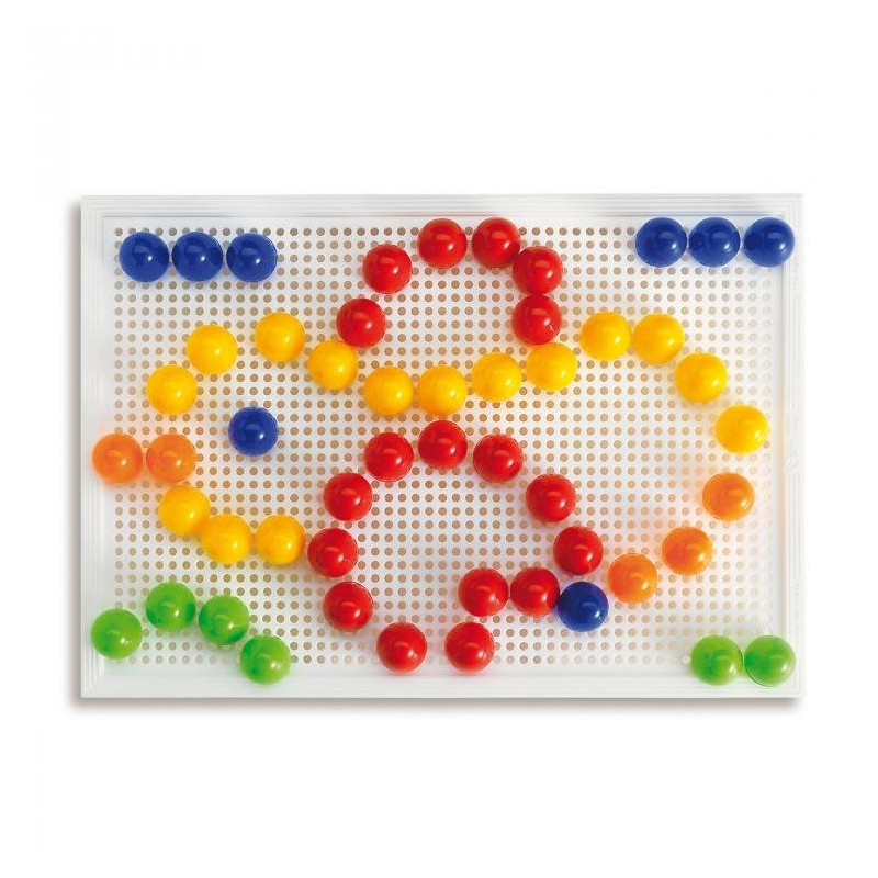 Quercetti 0955, Mozaika fantacolor portable large, Kotek