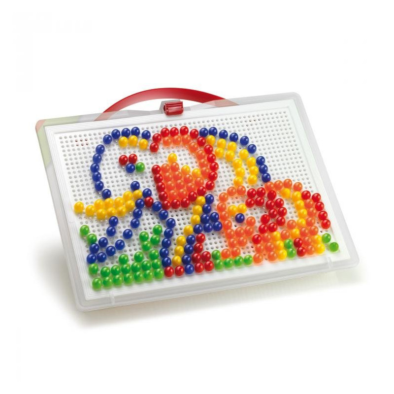 Quercetti 0952, Mozaika fantacolor portable large, Słonie