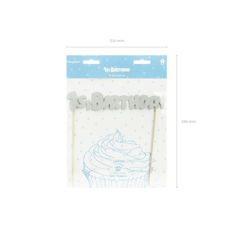 Topper na tort - Pierwsze Urodziny
