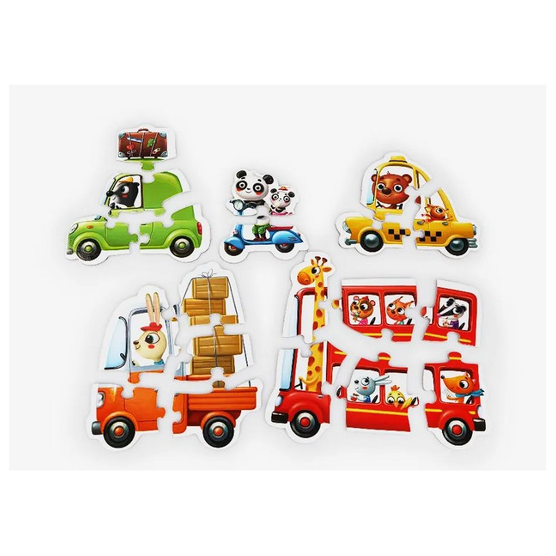 Cubika Puzzle Puzzlika Auta