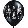 Balon Halloween - Kościotrupy