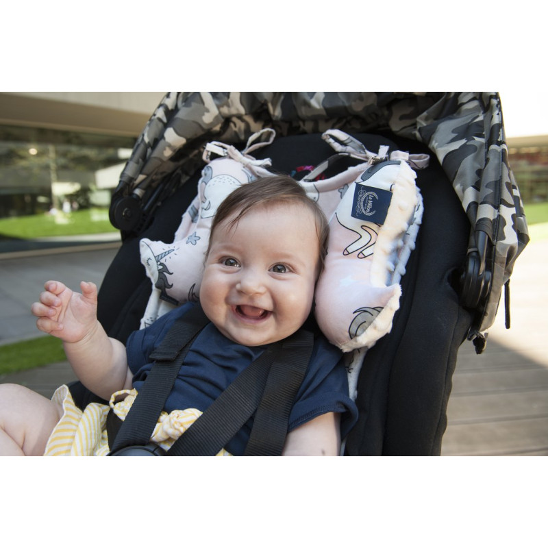 Poduszka Angel's Wings - Paradise, Raspberry - La Millou