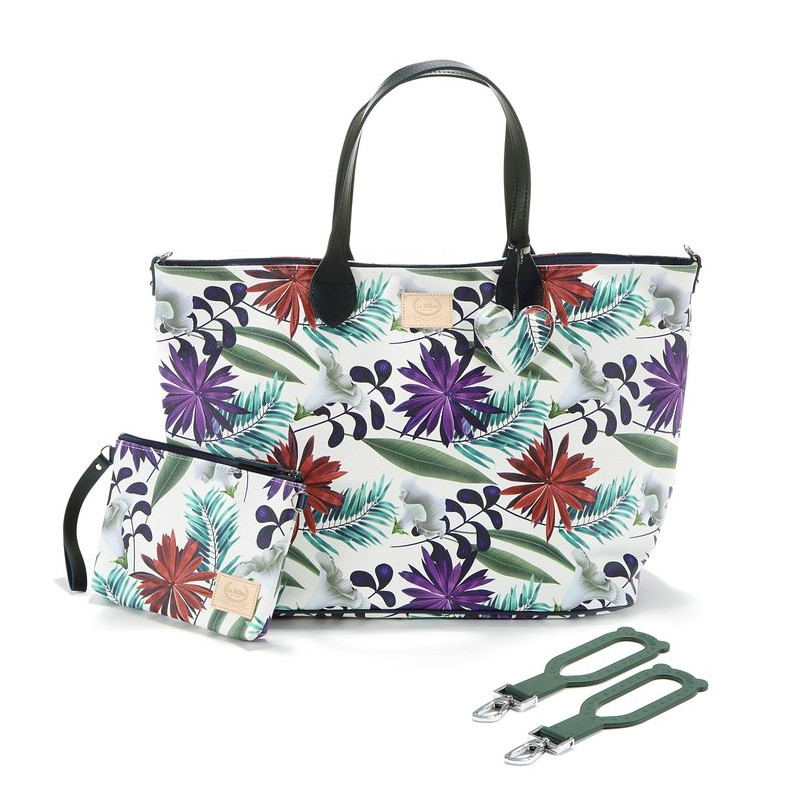 Torba large z saszetką Premium, Botanic Garden, La Millou