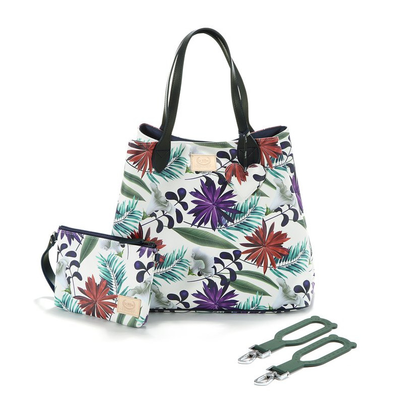 Torba large z saszetką Premium, Botanic Garden, La Millou