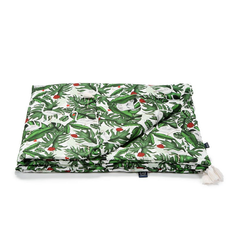 Kołderka bamboo Medium size, Evergreen Tiger, La Millou