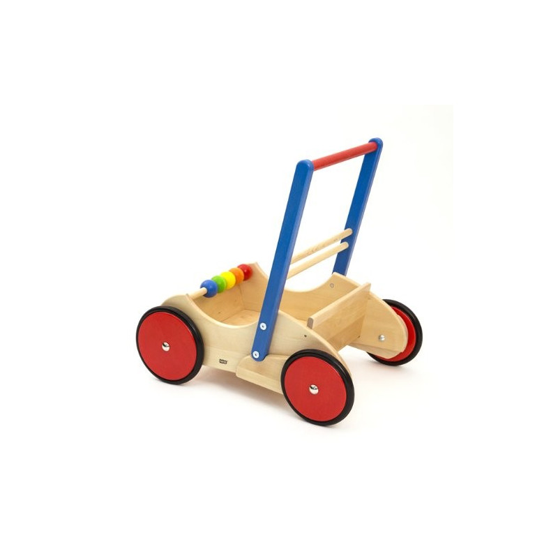 Bajo 73110 - drewniany chodzik pchacz