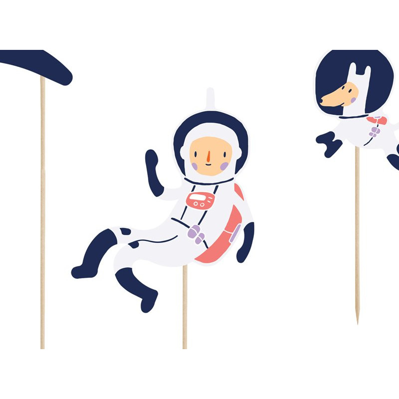 Topper na tort Kosmos, 9,5 cm - 24,5 cm