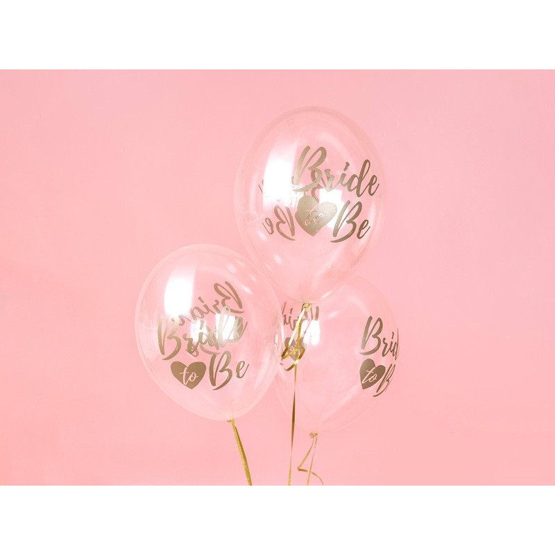 Balon Bride to be - Crystal Clear - 30 cm