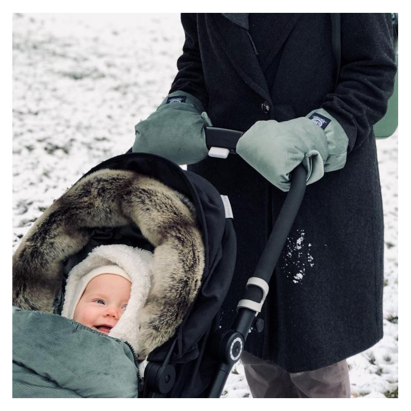 Mufka rękawice Aspen Winterproof, Dark Grey, La Millou