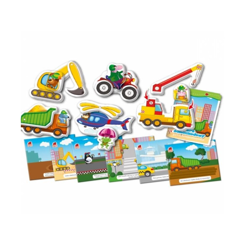 Magnetyczna gra Park samochodowy, Roter Kafer