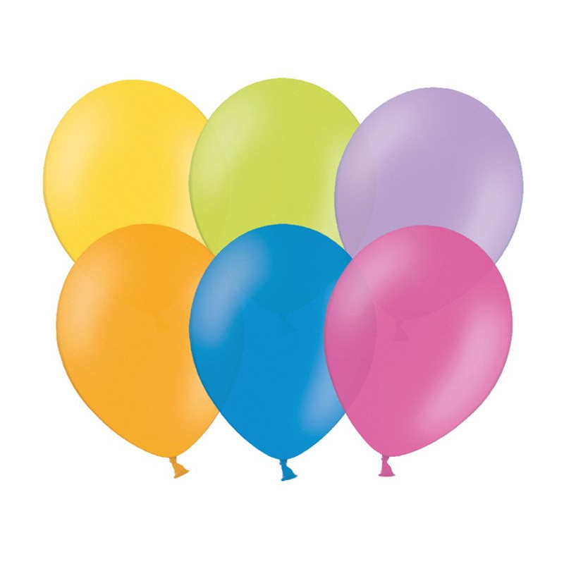 Balony lateksowe - Pastel Mix - 14 cali - 100 sztuk