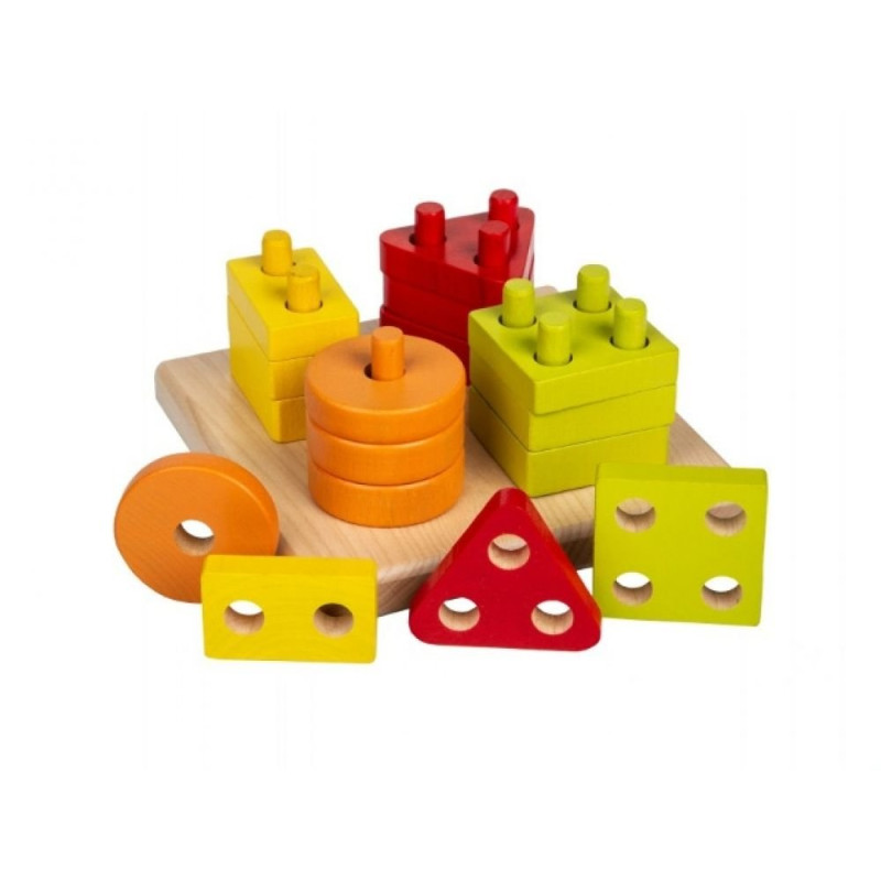 Sorter drewniany - Figury Geometryczne - Cubika