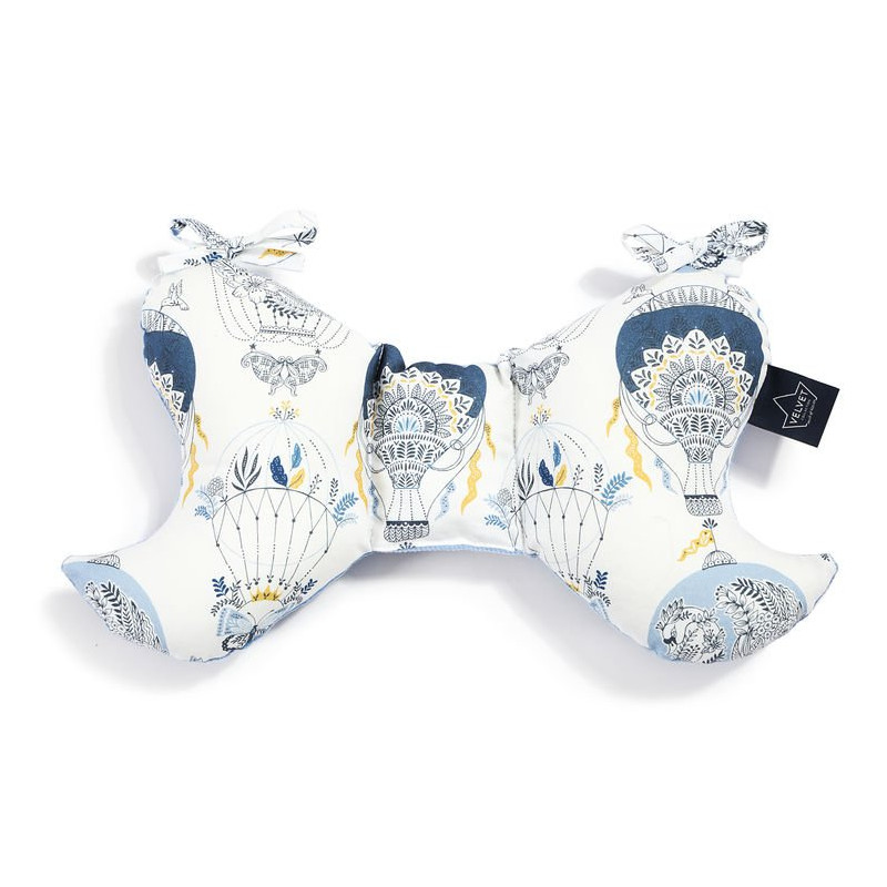 Poduszka Angel's Wings Velvet, Cappadocia Sky, Dove Blue,La Millou