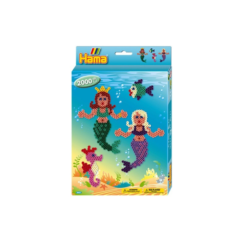 Hama 3431 - Syrenki - Koraliki