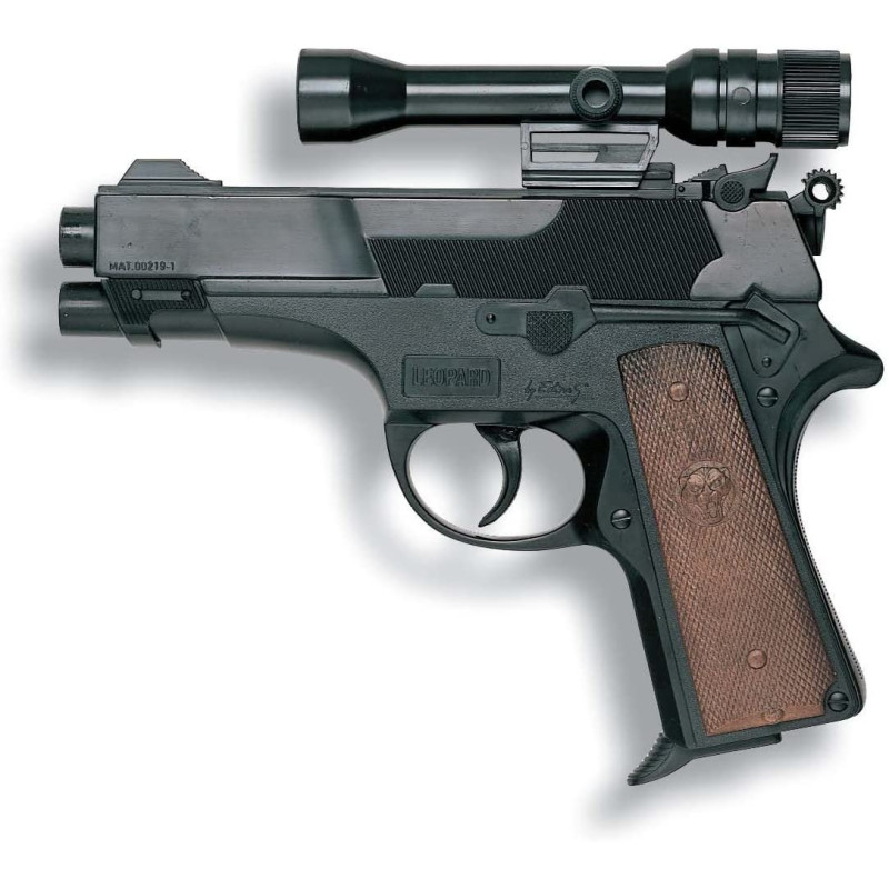 Pistolet na kapiszony LEOPARDMATIC - Edison Giocattoli