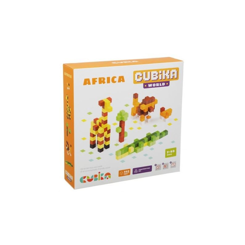 Cubika, Pixele 3D, Africa