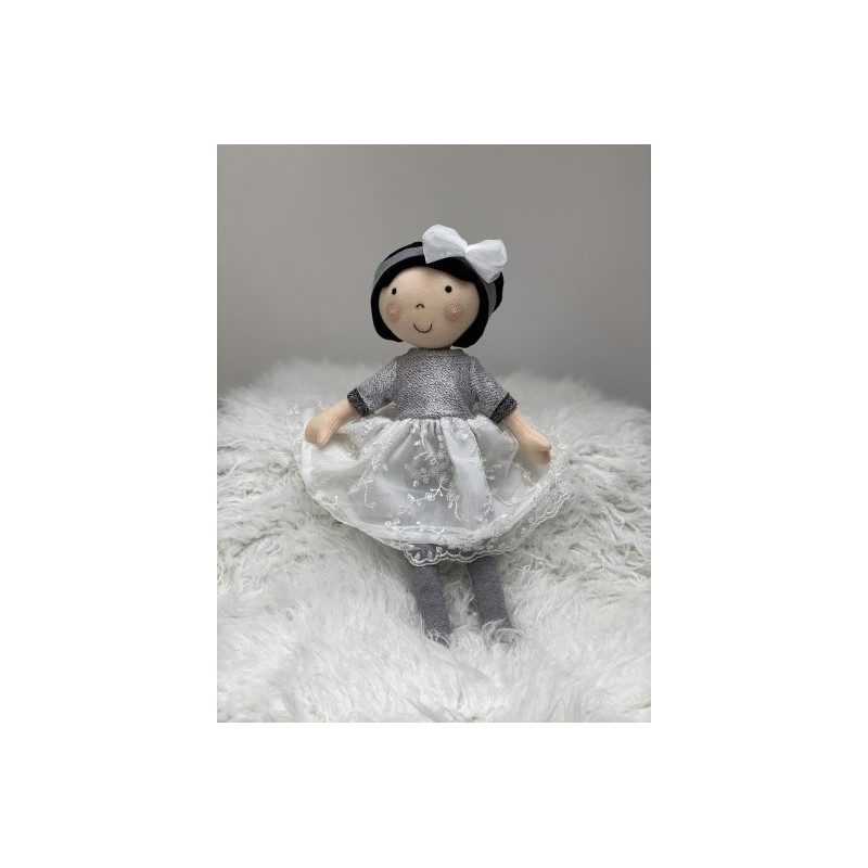 Ubranko dla lalki - Koronkowa sukienka