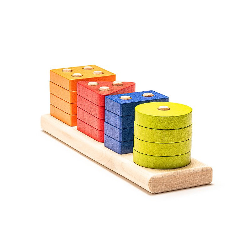 Sorter prostokątny- Figury Geometryczne - Cubika