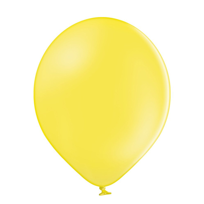 Balon lateksowy Pastel Yellow - 30 cm