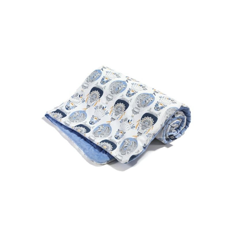 Narzutka przedszkolaka Velvet, Cappadocia Sky, Dove Blue, La Millou