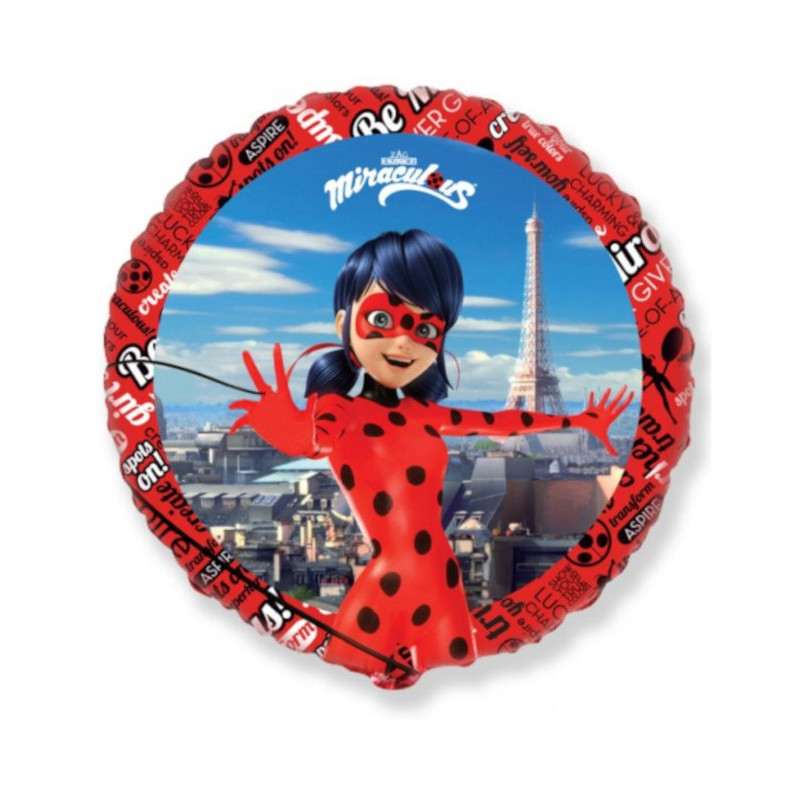Balon foliowy - Miraculous - 18" (45 cm)