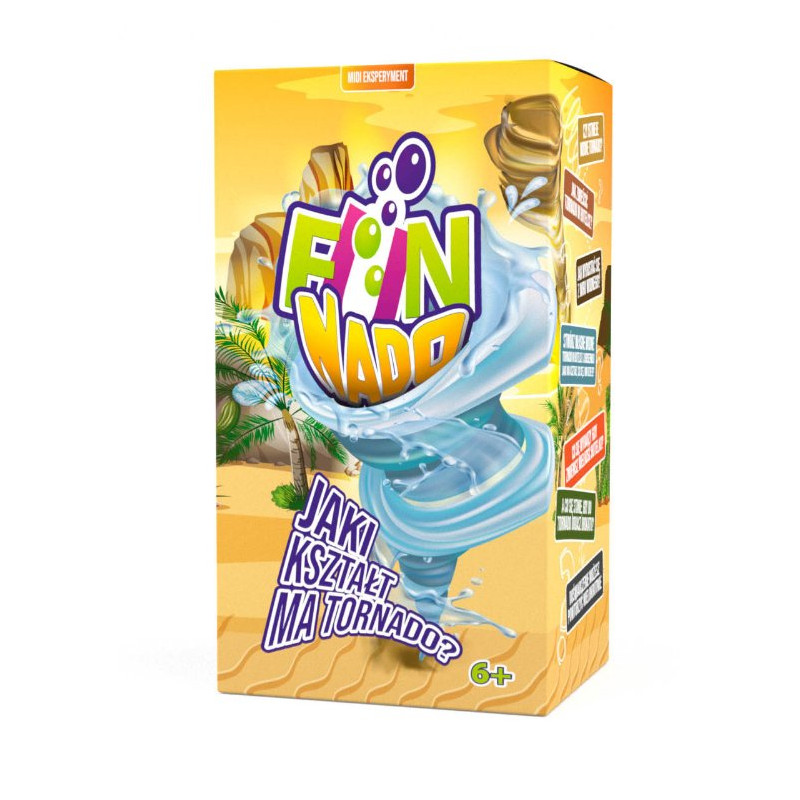 Eksperyment FUN NADO -  Jaki kształt ma tornado?