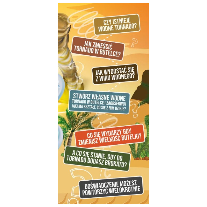 Eksperyment FUN NADO -  Jaki kształt ma tornado?