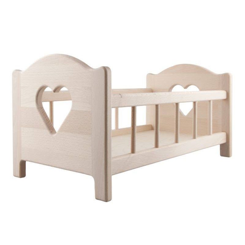 Drewniane łóżeczko XL - Lupo Toys