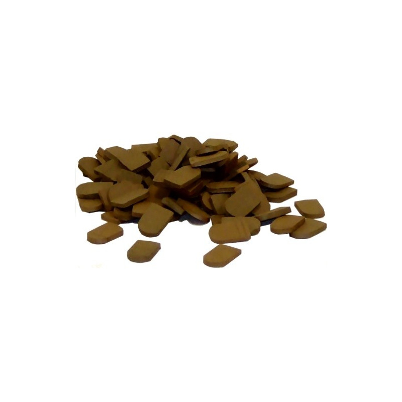 Dachówki brązowe do budowli Teifoc