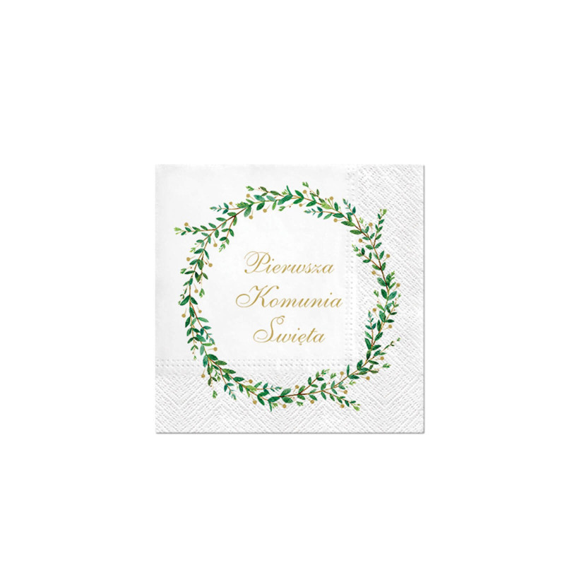 Serwetki "Pierwsza Komunia Święta" 20 szt., 33 x 33 cm