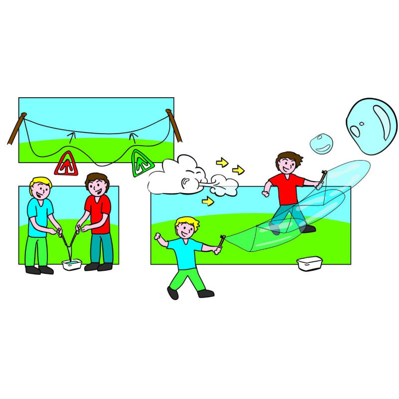 Mega bańki mydlane XXL - SES Creative