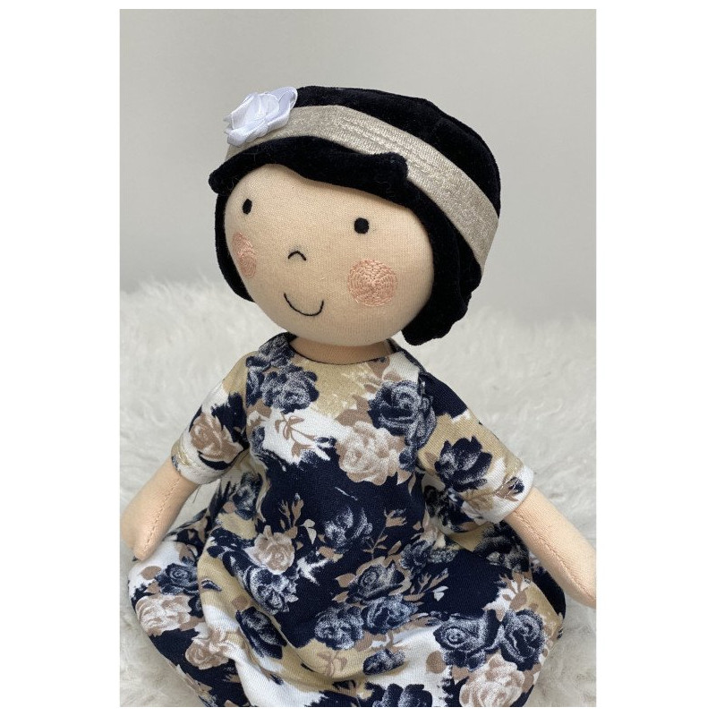 Lalka Lili w sukience w kwiatki