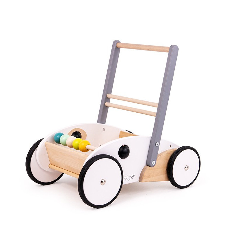 Bajo 73170, drewniany chodzik, prezent na roczek