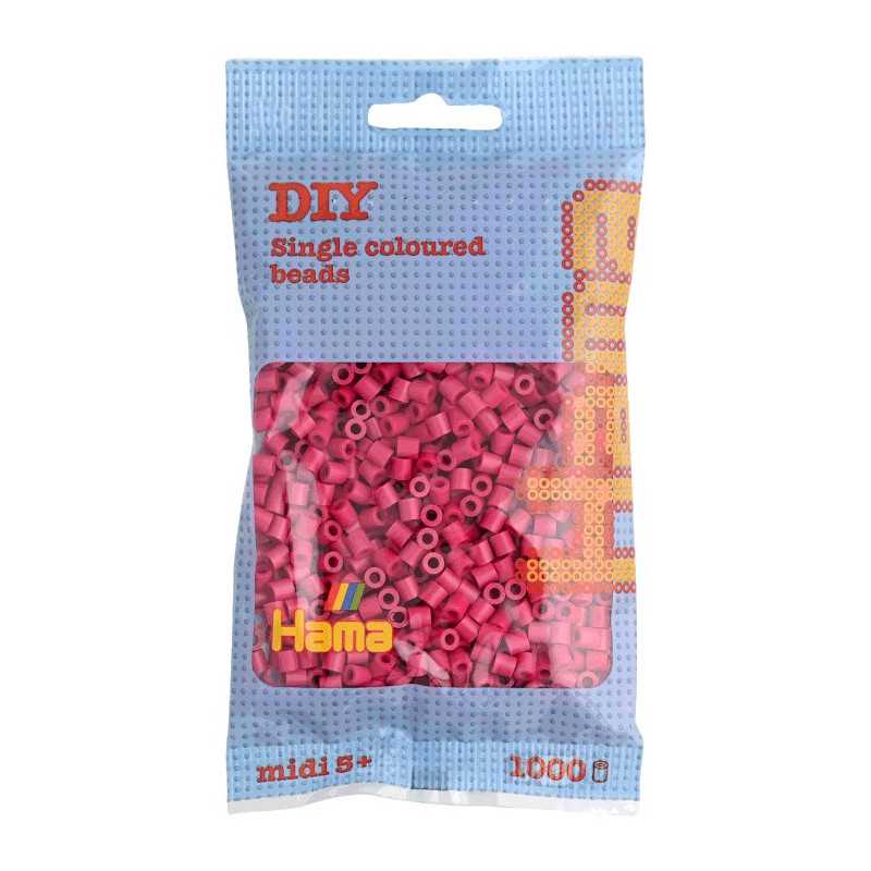 Hama 207-29 - Kolor Bordowy - 1000 koralików