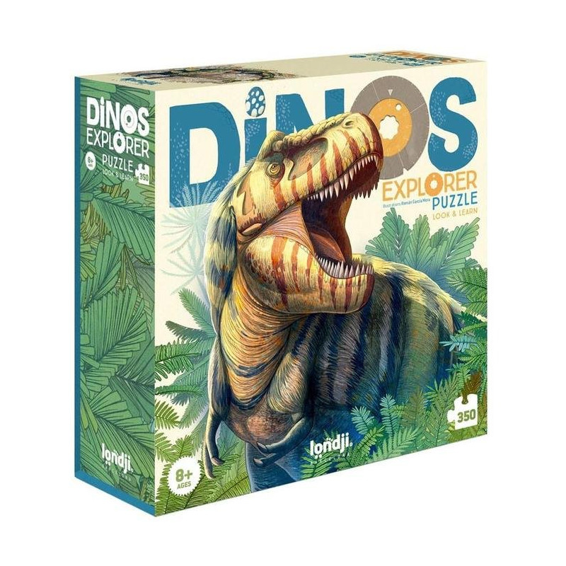 Puzzle Londji - Odkryj Świat Dinozaurów