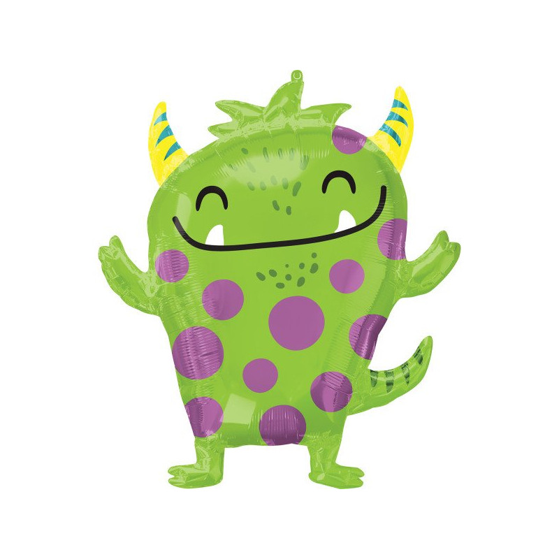 Balon foliowy "Wesoły Potworek" 73 cm