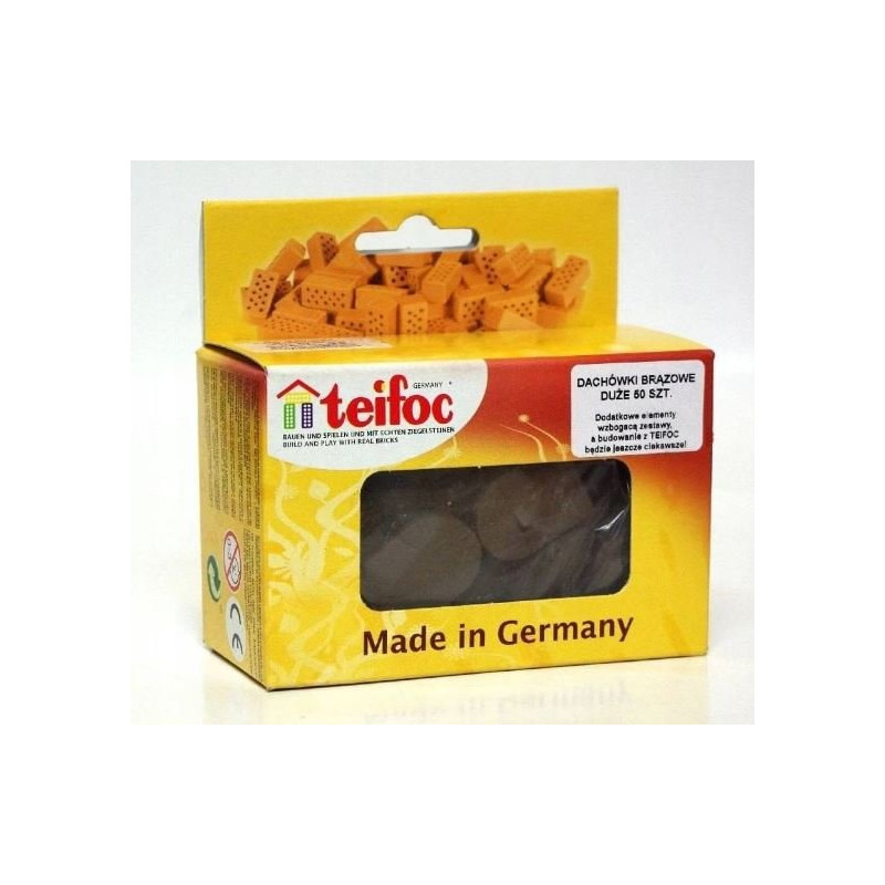 Teifoc 903603 - Dachówki brązowe duże