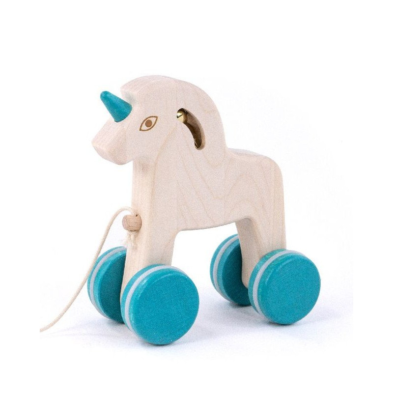 Bajo 21610, drewniany jednorożec na kółeczkach