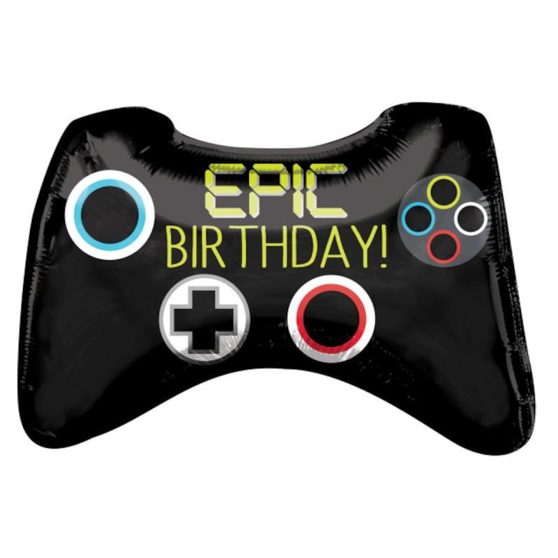 Epic Birthday Pad - Balon Foliowy dla graczy 71cm