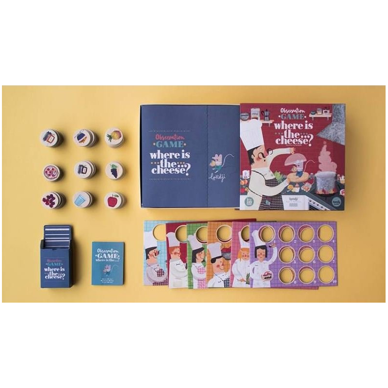 Gra obserwacyjna - Gdzie jest ser?