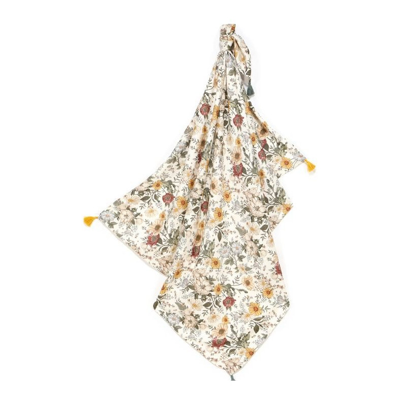 Bambusowy Otulacz King Size, Vintage Meadow