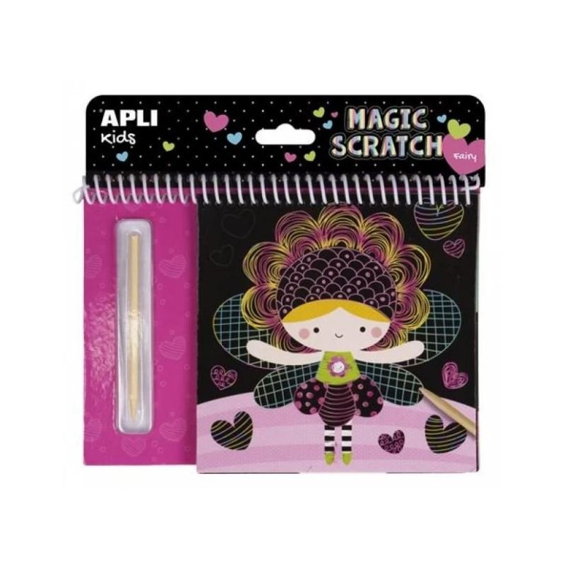 Wydrapywanka Apli Kids - Wróżki