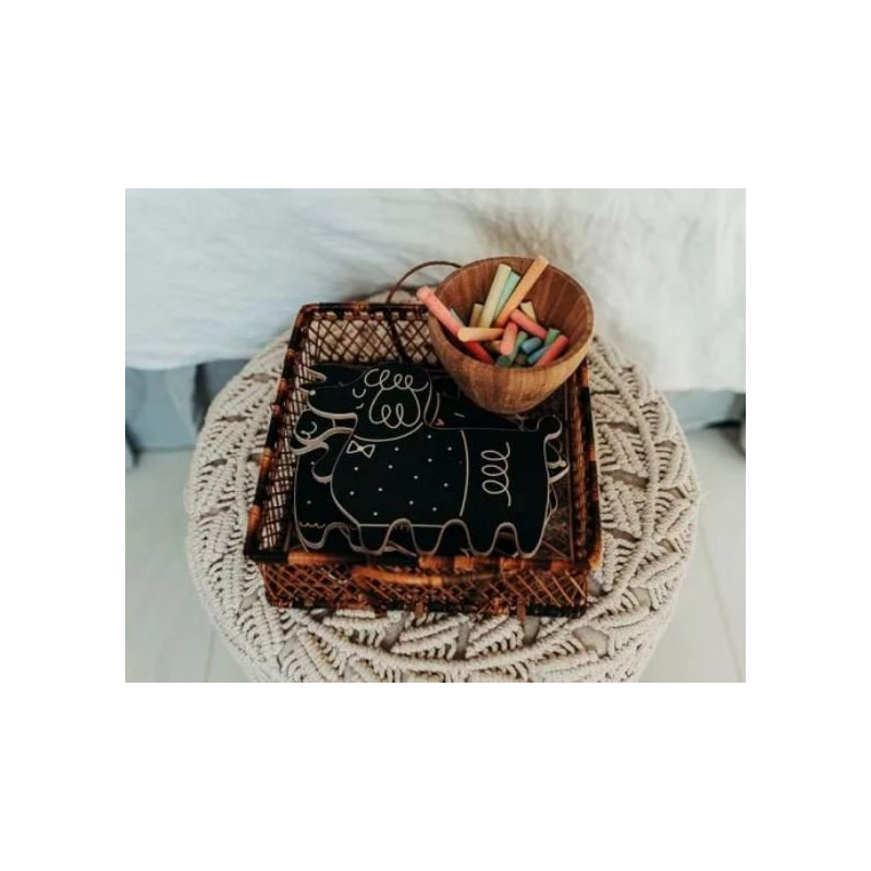 Tablica kredowa, Pudelek, Milin