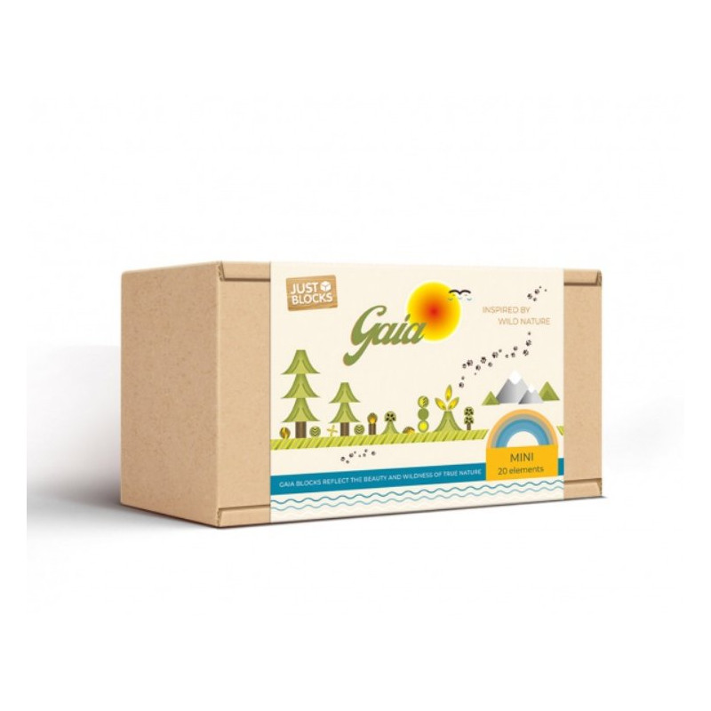 Drewniane klocki dla malucha, Gaia Mini