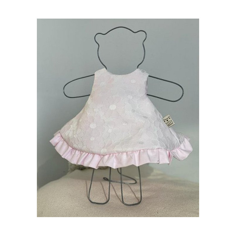 Ubranko dla lalki - Sukienka żakardowa